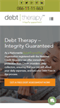 Mobile Screenshot of debt-therapy.co.za